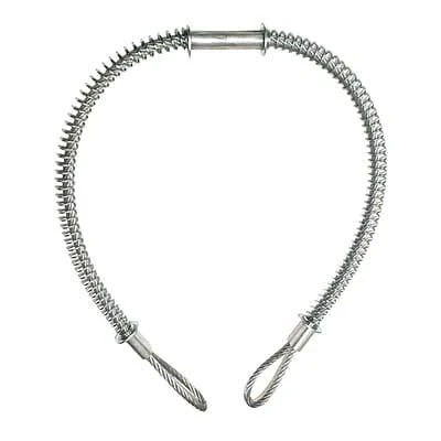 [IP-CU-SC2014] Ip Cu-Sc2014 1/8 Steel Double Loop X 20 1/4 Safety Cable Whip