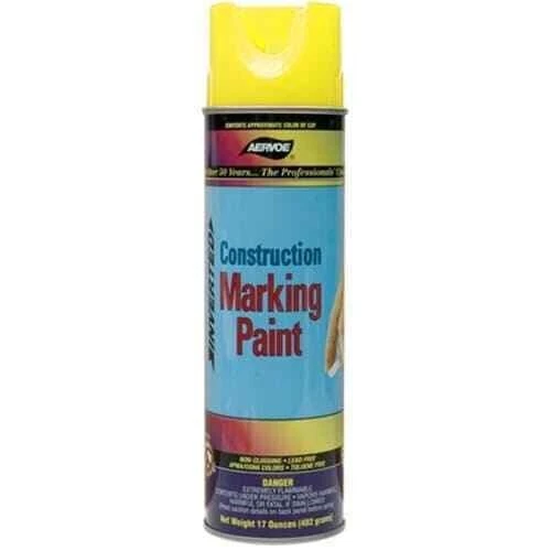[AER 253] Aervoe Contractor Marking Paint 253 Flo Yellow