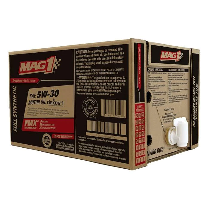 [MAG1-62891 ENVIRO] MAG1 62891 6 gallon enviro box Full Synthetic, SAE 5W30