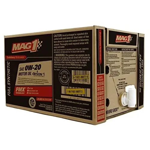 [MAG1-657219] MAG1 657219 6 gallon enviro box Full Synthetic, SAE 0W20