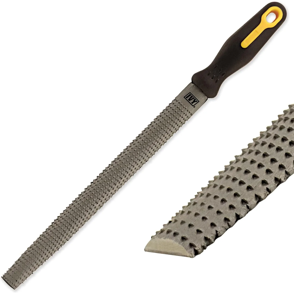 [IVY 12119] Ivy Classic 12119  8 Inch Half Round Wood Rasp, Power Pro Grip Handle