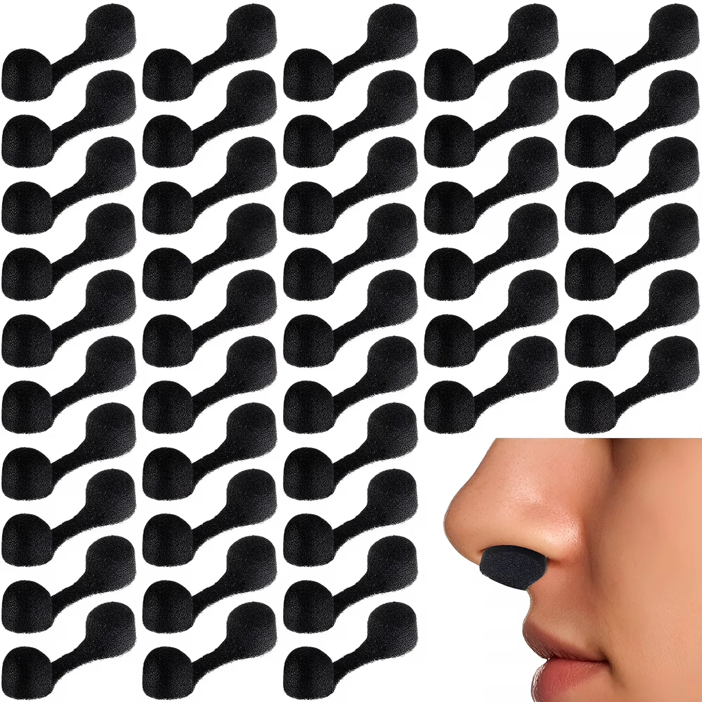 [NOSEPLUG FILTER 100] Tondiamo 100 Pieces Nose Plug Filter Disposable