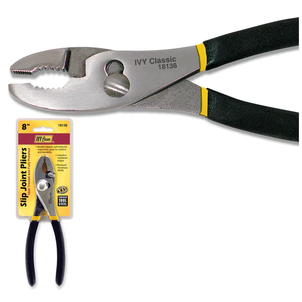 [IVY 18138] Ivy Classic 8 Inch Slip Joint Plier