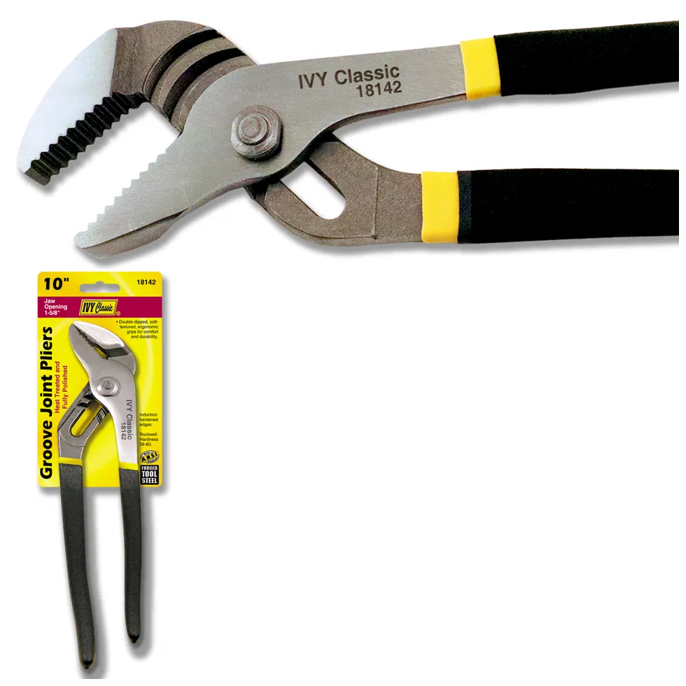[IVY 18142] Ivy Classic 10 Inch Groove Joint Pliers