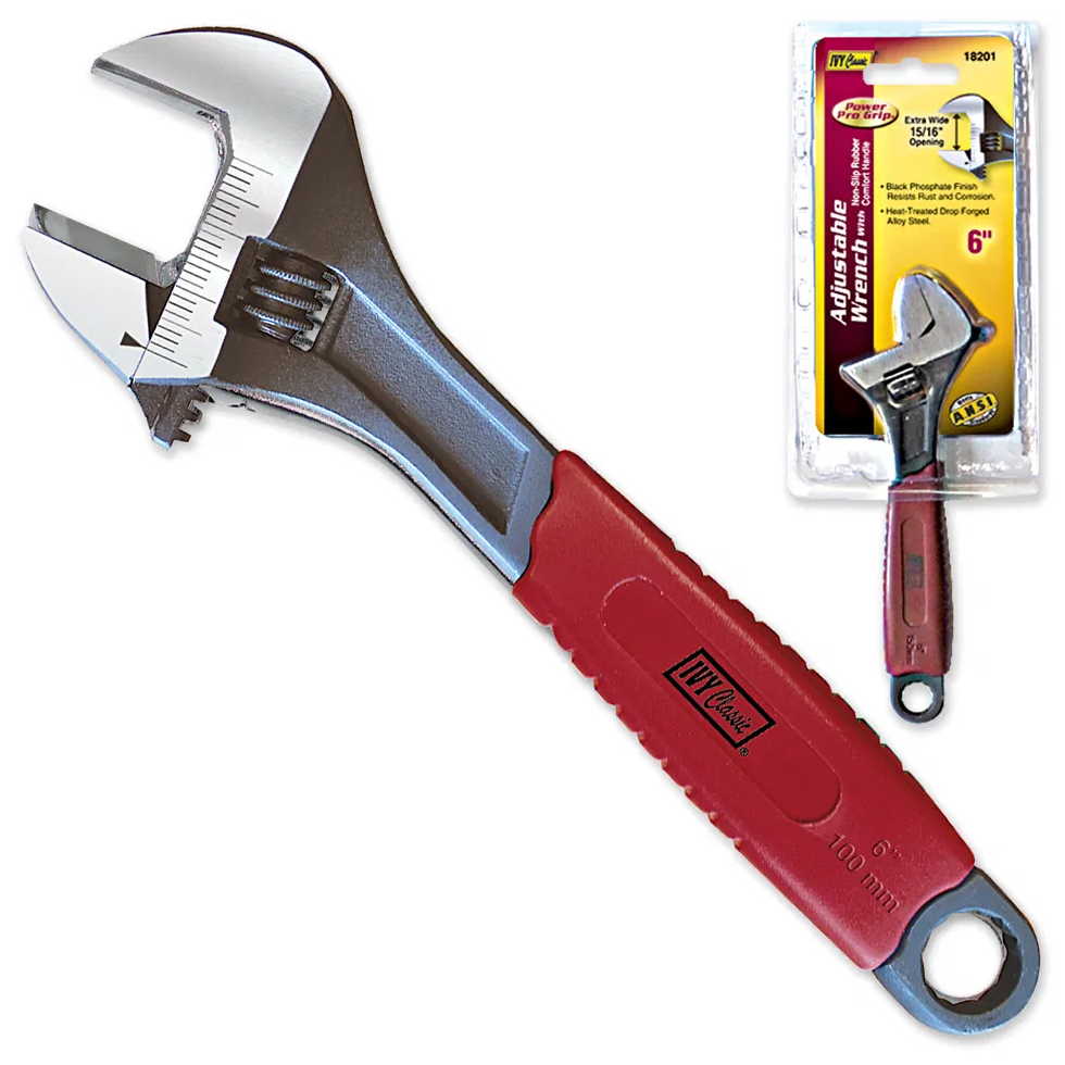 [IVY 18201] Ivy Classic 6" Adjustable Wrench