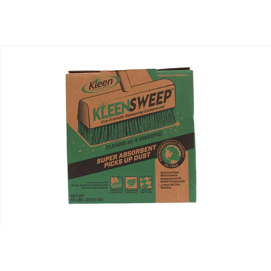 [KLEENSWEEP-1815-50] Kleensweep 1815 50 Super Absorbent Green Floor Sweep