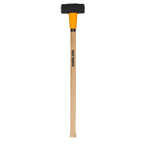 [TRUE-TEMPER-20185000-8#] True Temper 20185000 Toughstrike 8 Pound Sledge Hammer With Wooden Handle