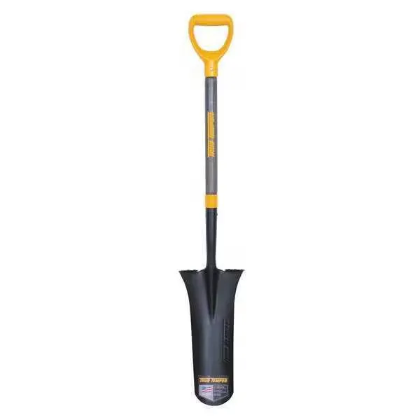 [TRUE-TEMPER-2540700] True Temper 2540700 16 In Drain Spade With 24 In Hardwood Plastic D Grip Handle And Comfort Step